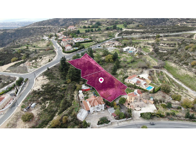 Two residential plots in Tsada, Paphos in Paphos